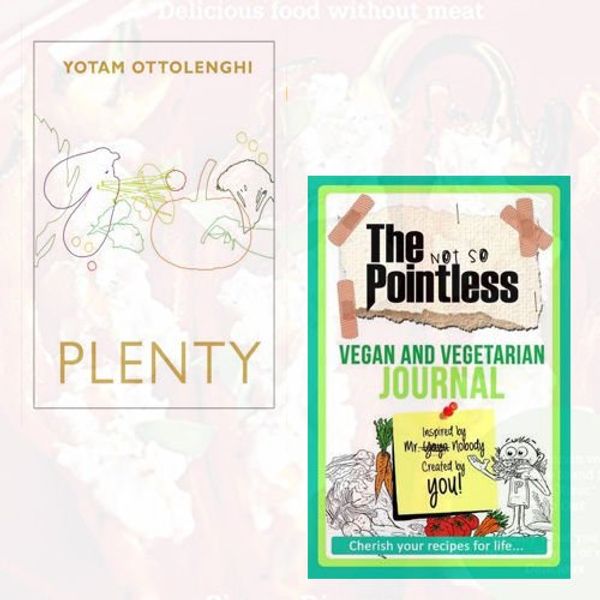 Cover Art for 9788674009932, Plenty Cookbook Journal and Book Collection - Plenty[Hardcover], The Not so Pointless Vegan and Vegetarian Journal 2 Book Bundle by Yotam Ottolenghi