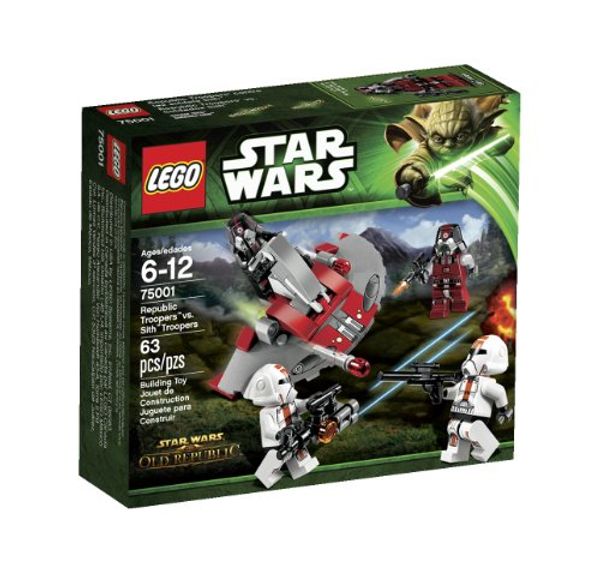 Cover Art for 0673419191562, Republic Troopers vs. Sith Troopers Set 75001 by LEGO