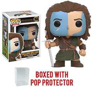 Cover Art for 0706098920847, Funko Pop! Movies: Braveheart - William Wallace Vinyl Figure (Bundled with Pop Box Protector Case) by Pop Protector