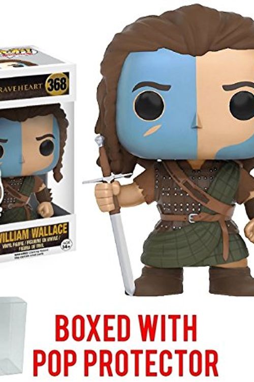 Cover Art for 0706098920847, Funko Pop! Movies: Braveheart - William Wallace Vinyl Figure (Bundled with Pop Box Protector Case) by Pop Protector