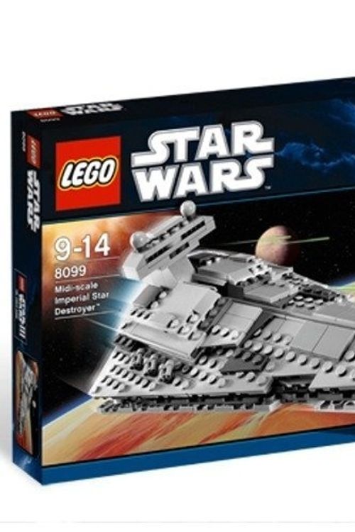 Cover Art for 5702014601369, Midi-scale Imperial Star Destroyer Set 8099 by LEGO