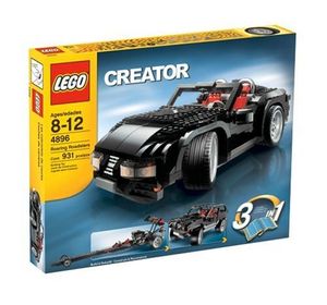 Cover Art for 0673419080057, Roaring Roadsters Set 4896 by Lego
