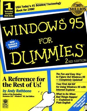 Cover Art for 0785555501805, Windows 95 for Dummies by Andy Rathbone