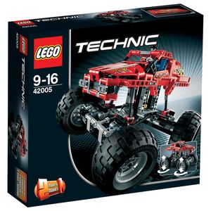 Cover Art for 5702014966574, Monster Truck Set 42005 by Lego