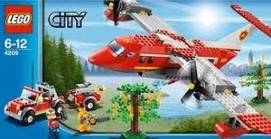 Cover Art for 5702014830318, Fire Plane Set 4209 by LEGO