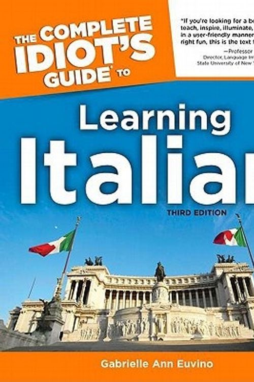 Cover Art for 9781592572762, The Complete Idiot's Guide to Learning Italian by Euvino Gabrielle Ann