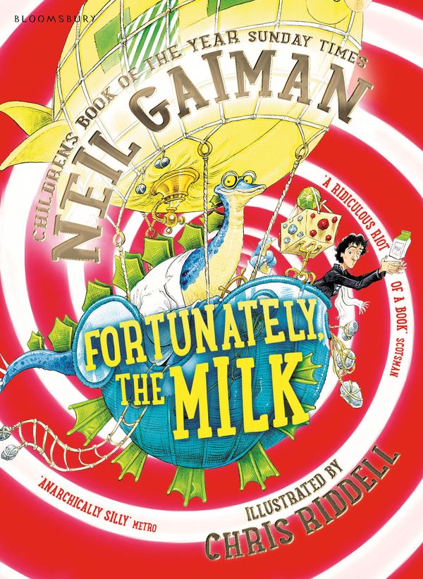 Cover Art for 9781408841792, Fortunately, the Milk . . . by Neil Gaiman