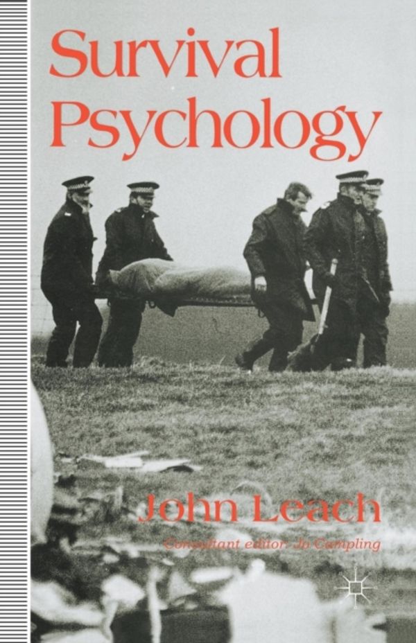 Cover Art for 9780333518557, Survival Psychology by J. Leach
