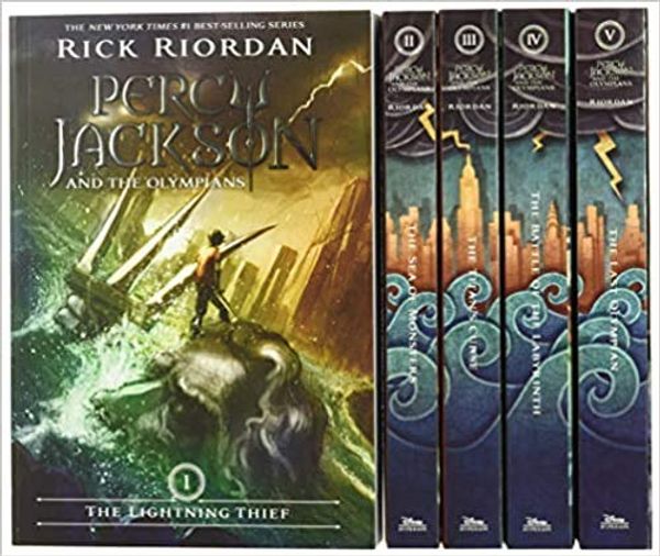 Cover Art for 0738095183376, Percy Jackson and the Olympians 5 Book Paperback Boxed Set (new covers w/poster) (Percy Jackson & the Olympians) by Riordan, Rick (2014) Paperback by Rick Riordan