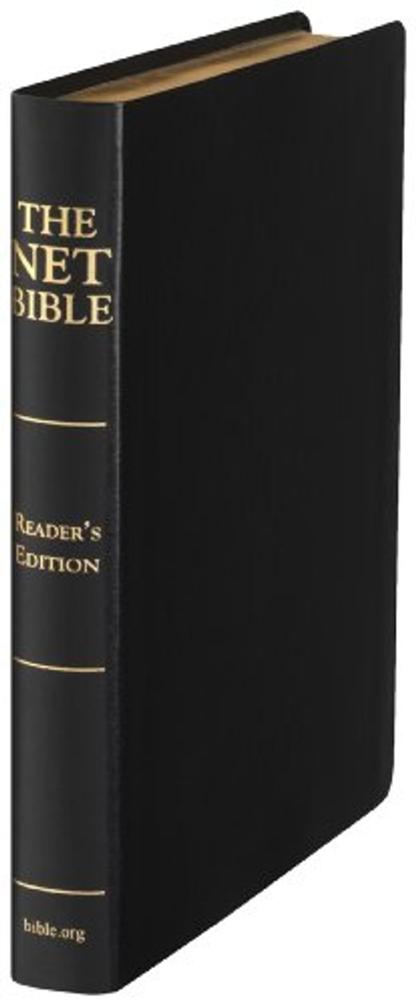 Cover Art for 9780737501087, NET Bible Reader's Edition (Premium Bonded Leather Black Saddle) by Biblical Studies Press