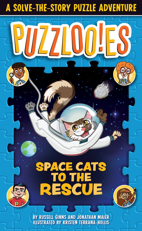 Cover Art for 9780525572060, Puzzloonies! Space Cats to the Rescue by Russell Ginns