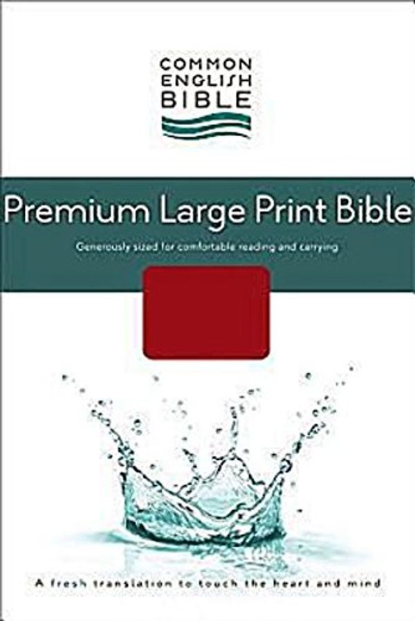 Cover Art for 9781609260736, CEB Common English Bible Premium Large Print Decotone Crimson Red by Common English Bible