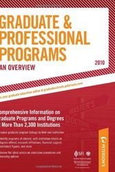 Cover Art for 9780768927085, Peterson's Graduate & Professional Programs by Peterson's