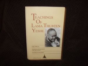 Cover Art for 9780861712588, Teachings of Lama Thubten Yeshe by Lama Thubten Yeshe