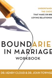 Cover Art for 9780310228752, Boundaries in Marriage Workbook by Dr. Henry Cloud