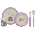 Cover Art for 5050993325159, Roald Dahl Matilda Children's Bamboo Wood Dinner Set - Lilac/White (5 Pieces) by Unknown