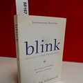 Cover Art for 9780316001052, Blink by Malcolm Gladwell