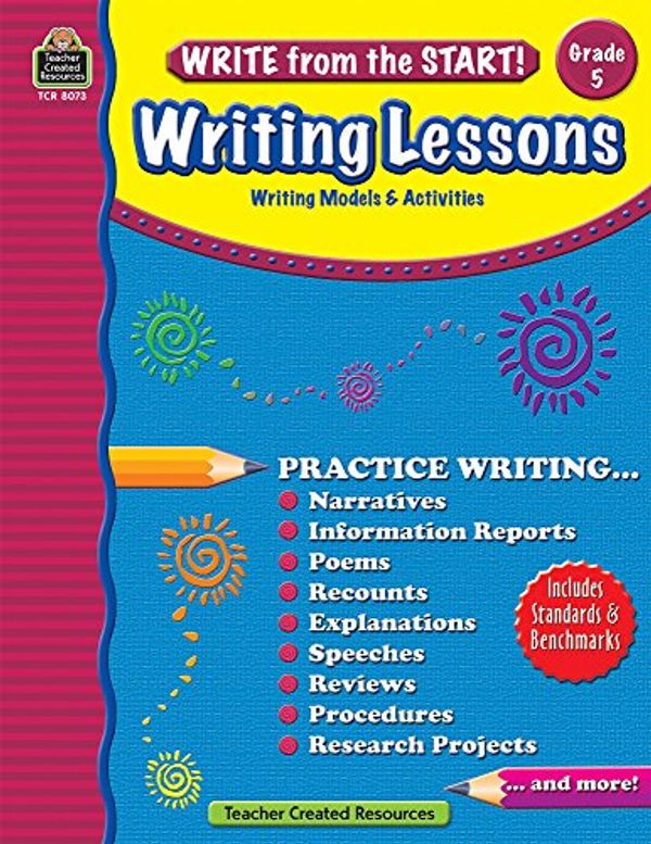 Cover Art for 9781420680737, Writing Lessons, Grade 5 by Kristine Brown