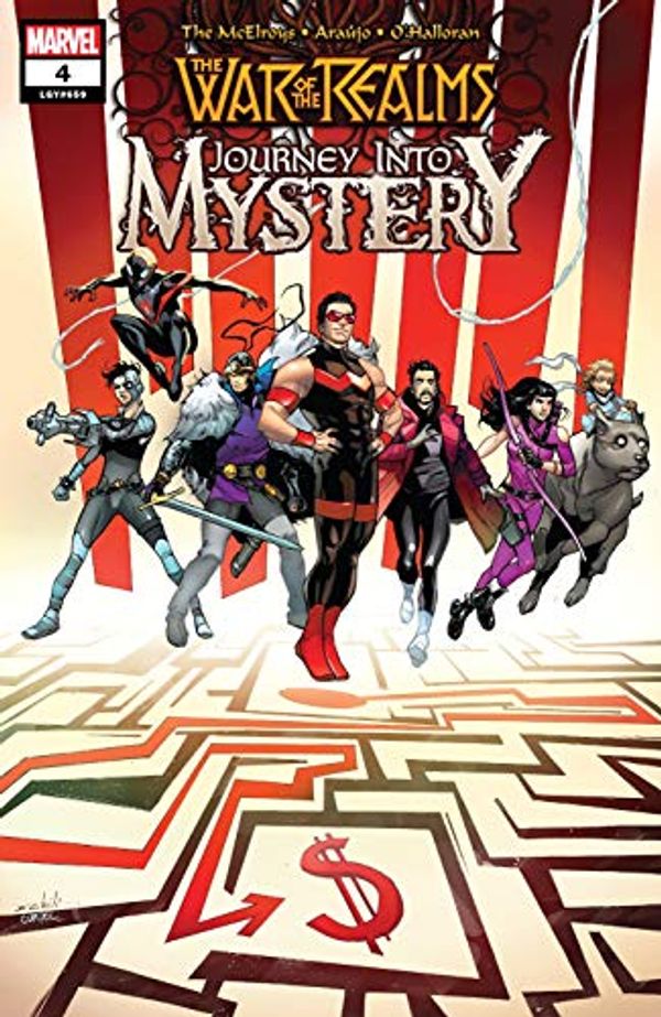 Cover Art for B07PT91D9G, War Of The Realms: Journey Into Mystery (2019) #4 (of 5) by Clint McElroy, Justin McElroy, Travis McElroy, Griffin McElroy