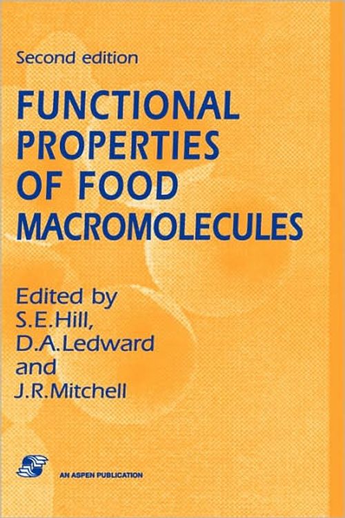 Cover Art for 9780751404210, Functional Properties of Food Macromolecules by S.E. Hill