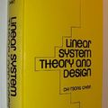 Cover Art for 9780030602894, Linear System Theory and Design by Chi-Tsong Chen