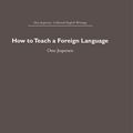 Cover Art for 9781135662394, How to Teach a Foreign Language by Otto Jespersen