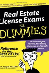 Cover Art for 9780764576232, Real Estate License Exams For Dummies® by John A. Yoegel