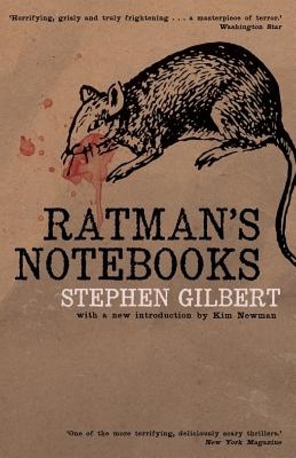 Cover Art for 9781939140609, Ratman’s Notebooks by Stephen Gilbert