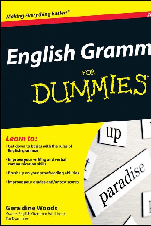 Cover Art for 9780470546642, English Grammar for Dummies by Geraldine Woods
