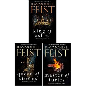 Cover Art for 9789123555918, Raymond E Feist The Firemane Saga 3 Books Collection Set (King of Ashes, Queen of Storms, [Hardcover] Master of Furies) by Raymond E. Feist