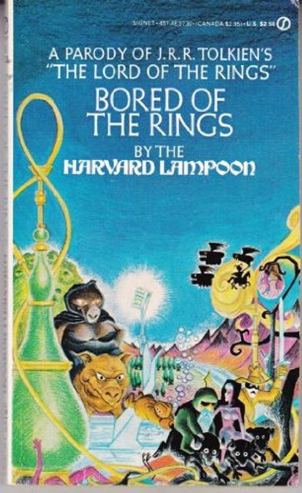 Cover Art for 9780451137302, Bored of the Rings: A Parody of J. R. R. Tolkien's Lord of the Rings by Harvard Lampoon
