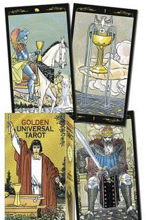 Cover Art for 9780738737423, Golden Universal Tarot Deck by Lo Scarabeo