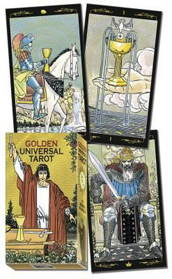 Cover Art for 9780738737423, Golden Universal Tarot Deck by Lo Scarabeo