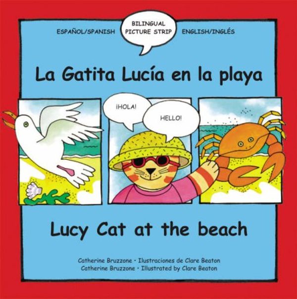 Cover Art for 9780764134098, Lucy Cat at the Beach by Catherine Bruzzone