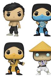 Cover Art for B0859HF1T6, Funko Pop! Games: Mortal Kombat Series 2 Collectible Vinyl Figures, 3.75" (Set of 4) by Unknown