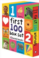 Cover Art for 9780312521066, First 100 Slipcase (3 Small Board Books Without Padded Cover) by Roger Priddy