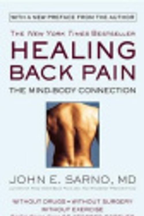 Cover Art for 9780446596060, Healing Back Pain by Dr John E Sarno