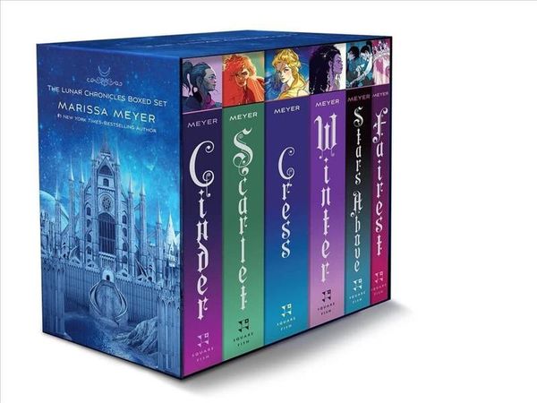 Cover Art for 9781250774071, The Lunar Chronicles Boxed Set: Cinder, Scarlet, Cress, Fairest, Stars Above, Winter by Marissa Meyer