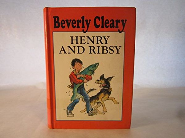 Cover Art for B00J7L39YM, Henry and Ribsy, William Morrow, 1954, Orange by Beverly Cleary