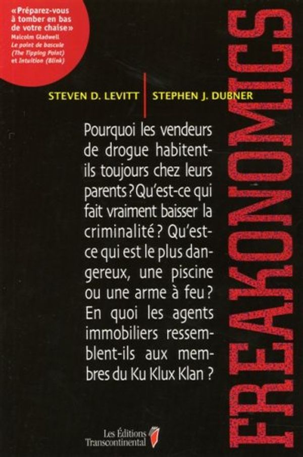 Cover Art for 9782894723005, Freakonomics by Steven D. Levitt, Stephen J. Dubner