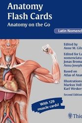 Cover Art for 9781604069105, Anatomy Flash Cards: Anatomy on the Go, Latin Nomenclature by Anne M. Gilroy
