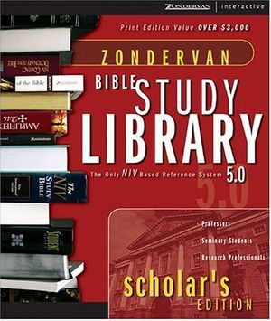 Cover Art for 9780310230540, Zondervan Bible Study Library:  Scholar's Edition 5.0 by Zondervan Publishing House