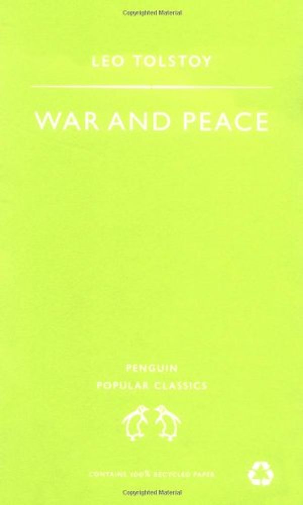 Cover Art for 9780140624502, War and Peace by Leo Tolstoy