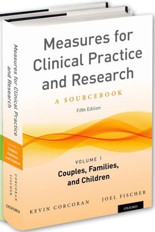 Cover Art for 9780199778607, Measures for Clinical Practice and Research, 2-Volume Set by Kevin Corcoran, Joel Fischer