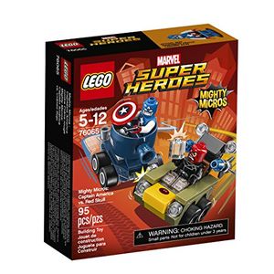 Cover Art for 0673419250658, Mighty Micros: Captain America vs. Red Skull Set 76065 by LEGO