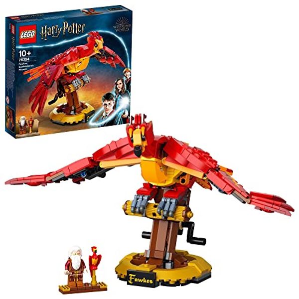 Cover Art for 5702016971651, LEGO 76394 Harry Potter Fawkes Dumbledore’s Phoenix Building Set, Bird Model Figure, Collectible Mechanical Toy by Unknown