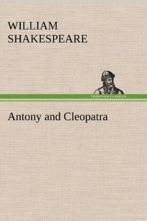 Cover Art for 9783849178079, Antony and Cleopatra by William Shakespeare