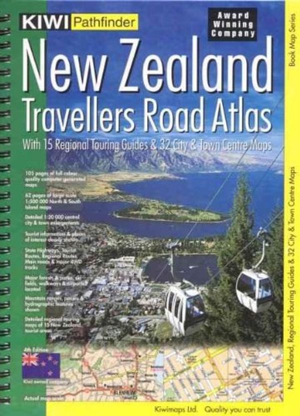 Cover Art for 9781877358616, Kiwimaps "New Zealand Travellers Road Atlas" (10th Edition) by Kiwimaps LTD