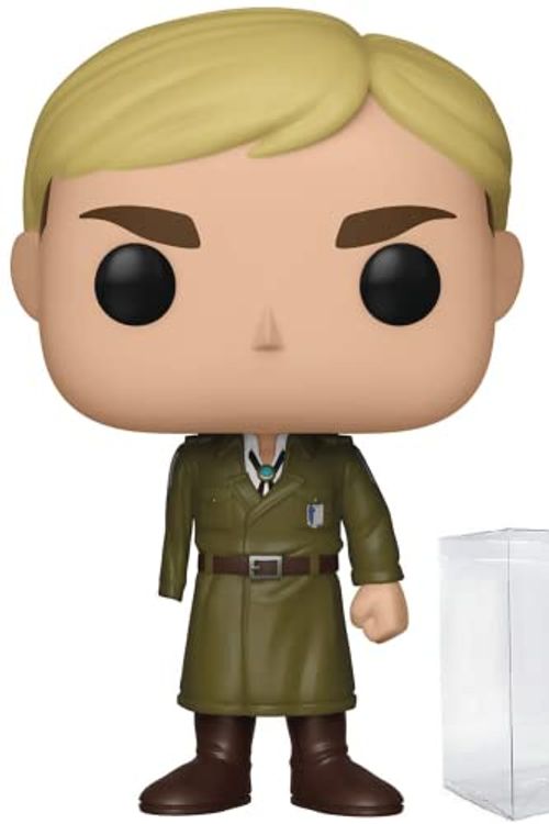 Cover Art for B09QWDFZW1, Attack on Titan - Erwin Smith (One-Armed) Funko Pop! Vinyl Figure (Bundled with Compatible Pop Box Protector Case) by Unknown