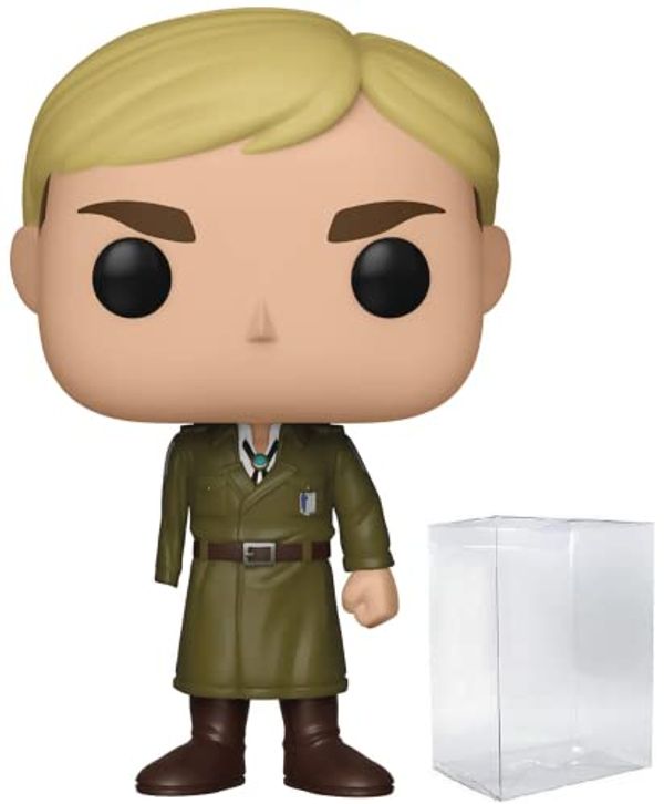 Cover Art for B09QWDFZW1, Attack on Titan - Erwin Smith (One-Armed) Funko Pop! Vinyl Figure (Bundled with Compatible Pop Box Protector Case) by Unknown
